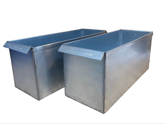 2 pack FBI Gel Mold 16L x 6W x 7H Boxes showing end and right side