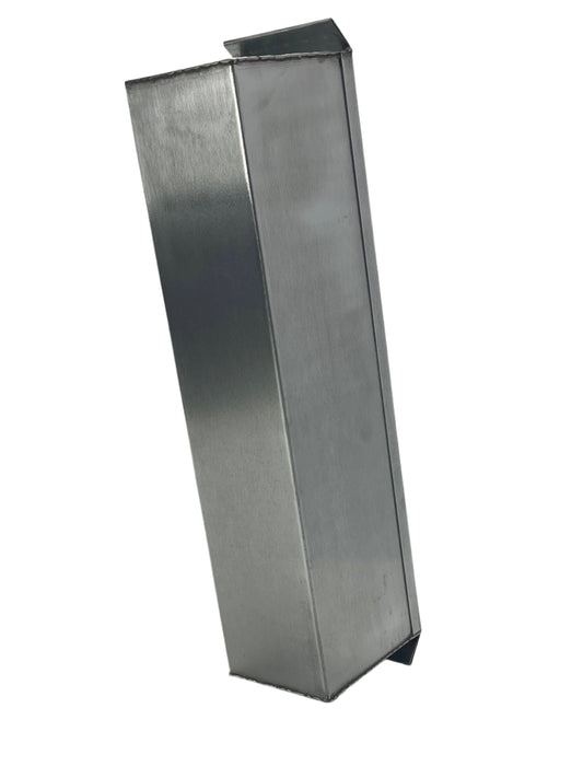 Air Rifle XL Gel Mold 18L x 4W x 5H Box diagonal view standing on end showing bottom and right side