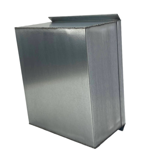 Archery Gel Mold 14L x 12W x 7H Box standing bottom right side showing