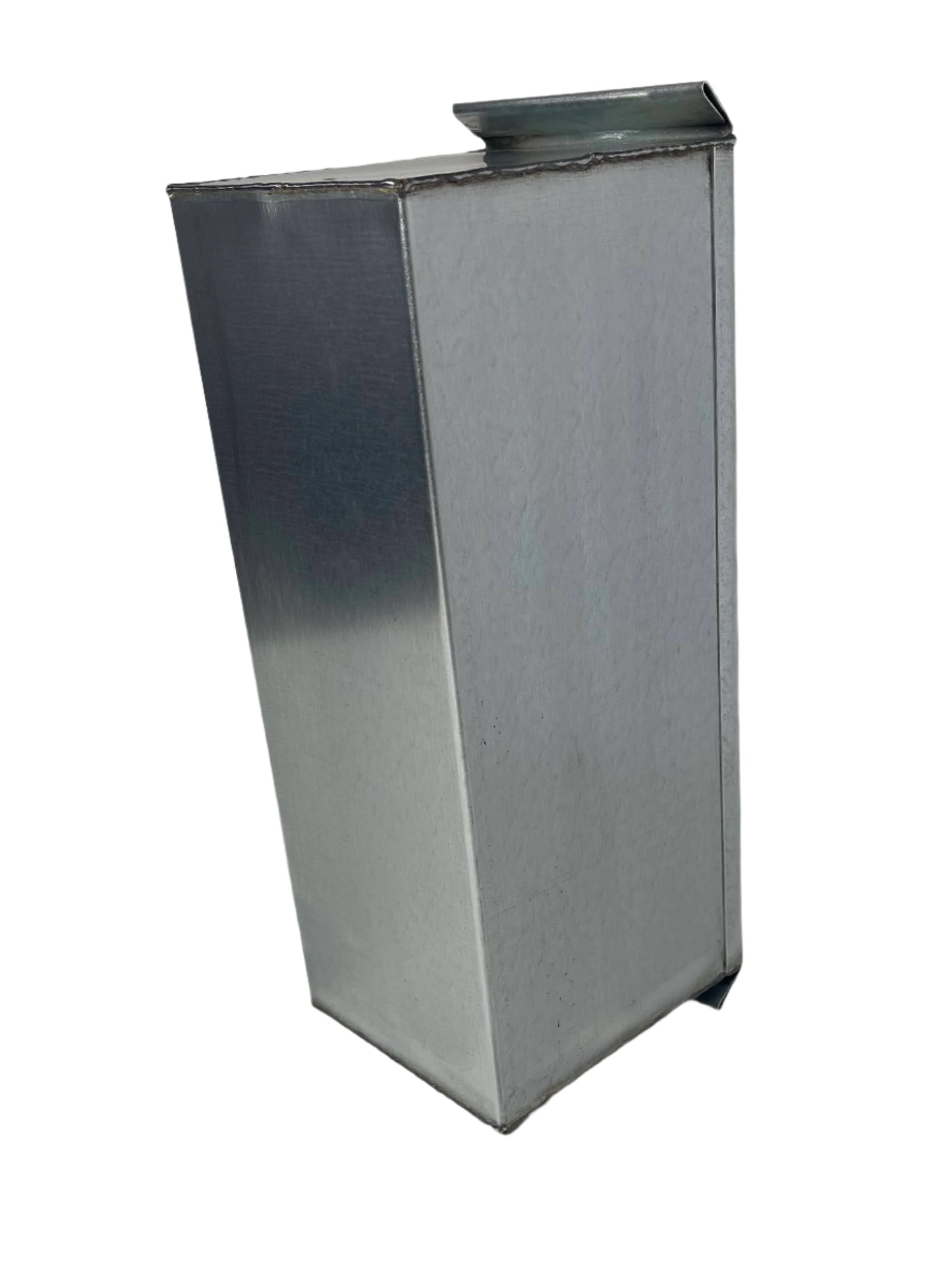 FBI Gel Mold 16L x 6W x 7H Box diagonal view standing on end showing right side and bottom of box